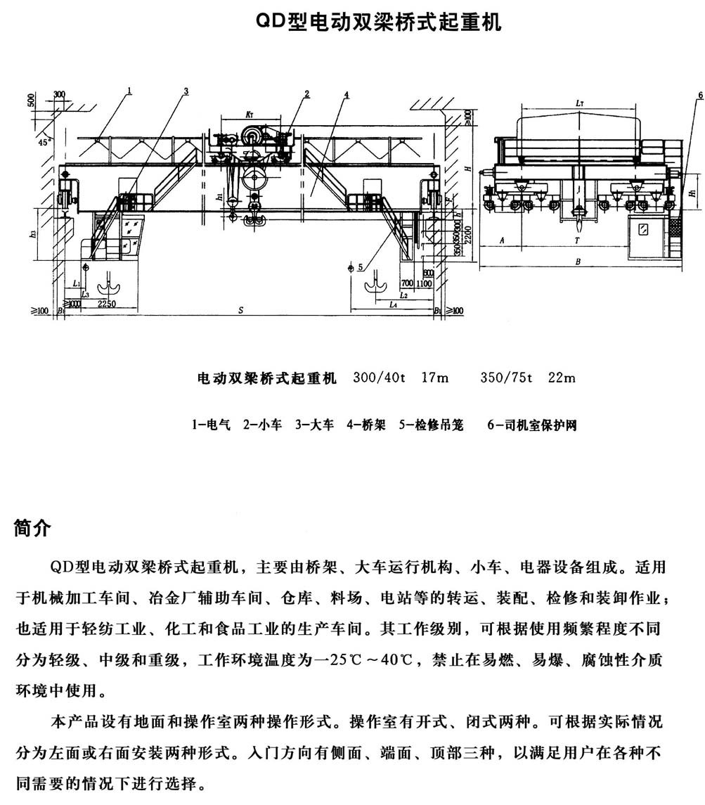 QD型通用橋式起重機(jī)