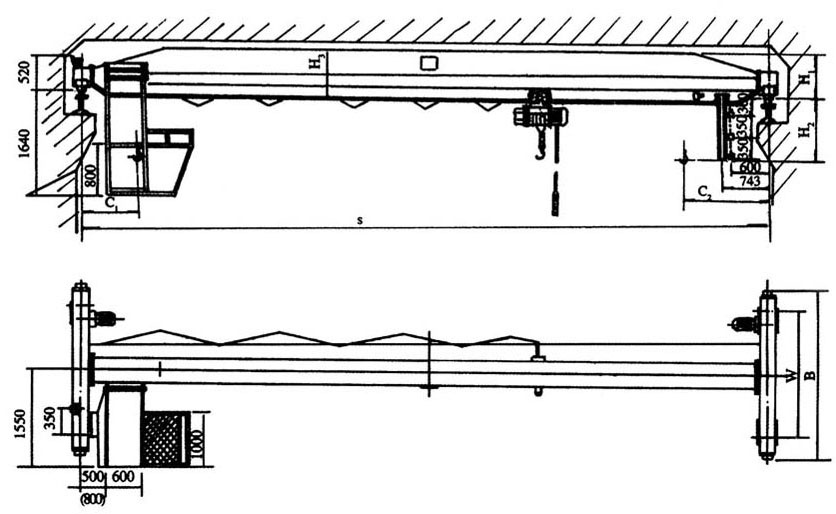 LD型電動(dòng)單梁起重機(jī)